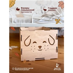 Конструктор деревянный «Ящики-Мордашки», 3 шт.