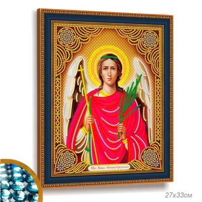 Алмазная мозаика на подрамнике 27х33 Архангел Гавриил / LP103 /уп 50/частичная выкладка