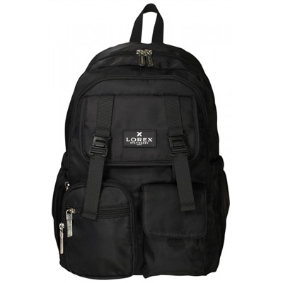 Рюкзак молодежный ERGONOMIC M17 "TOTAL BLACK" 43x29x15 см LXBPM17-TB LOREX