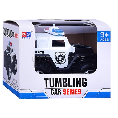 Машина-перевертыш "Полиция" в коробке