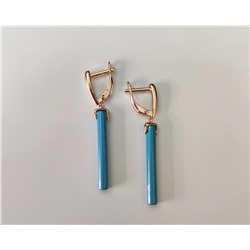 Серьги с керамикой