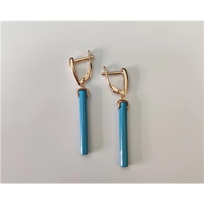 Серьги с керамикой