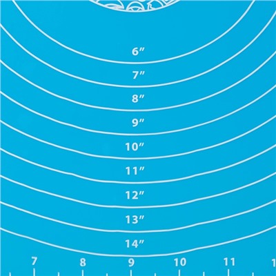 Коврик для выпечки и раскатки теста с разметкой Доляна «Эрме», силикон, 50×40 см, МИКС