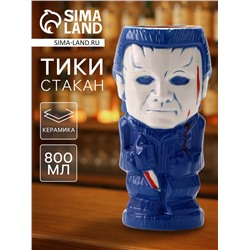 Стакан для коктейлей «Тики», 800 мл, майерс, керамика, синий