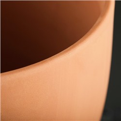 Горшок для цветов «Терра №5», керамический, с поддоном, 5.9 л, терракот