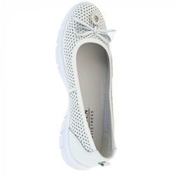 EC319-030 бел Балетки женские (36-41)/10