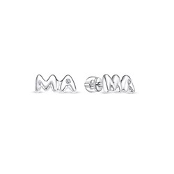 Серьги из серебра куб.циркон., В10-1472