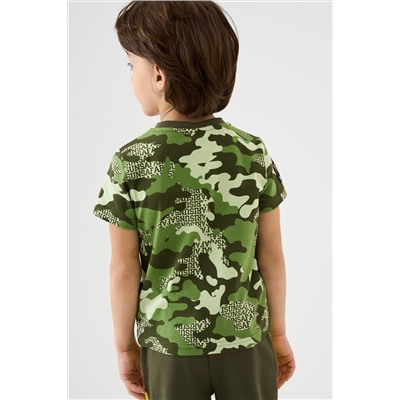 Фуфайка трикотажная для мальчиков (футболка) PLAYTODAY, 1240606