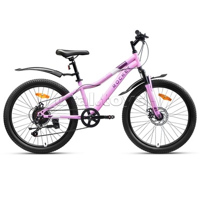 Велосипед 24" Rocket Vela Pro 24 , цвет лиловый, размер 13"