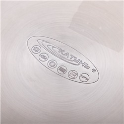 Кастрюля Катунь «Общепит», 13 л, d=28 см, h=21 см, капсульное дно, индукция, нержавеющая сталь