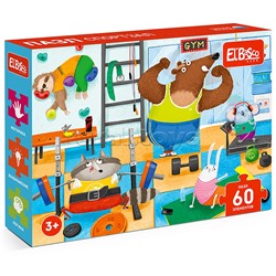 Пазл 60 "Спортзал"