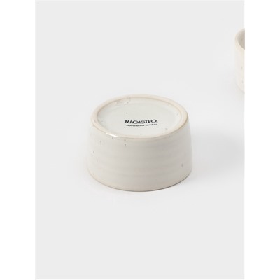 Соусники Magistro Urban, набор 2 шт., 70 мл, фарфор, белые