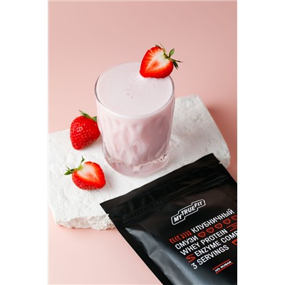 Коктейль протеиновый Клубничный смузи / 90 г ТМ Mytruefit
