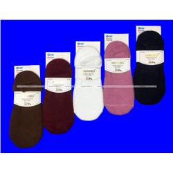 МИНИBS носки женские укороченные ангора НОРКА ШЕРСТЬ однотонные