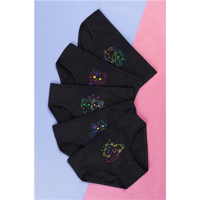 Набор трусов для девочки 5шт Happyfox