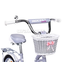 Велосипед 16" Rocket Candy, цвет серый