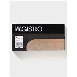 Блюдо сервировочное фарфоровое Magistro Stone, 24.5×11.5×2.5 см