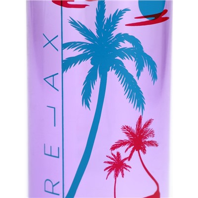 Бутылка для воды пластиковая Relax, 650 мл