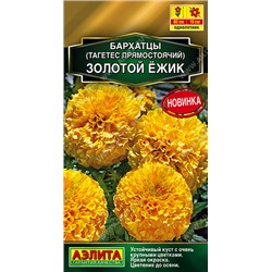 Бархатцы Золотой ежик (Код: 93523)