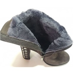 8201-709-922M сер Ботинки зима женские (35-40)/6