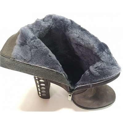 8201-709-922M сер Ботинки зима женские (35-40)/6