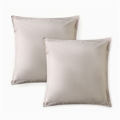 Комплект наволочек «Этель» Ivory, 70×70+3 см, 2 шт., перкаль, хлопок 100%