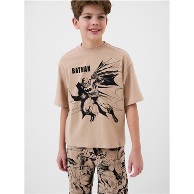 Комплект трикотажный для мальчиков: фуфайка (футболка), шорты