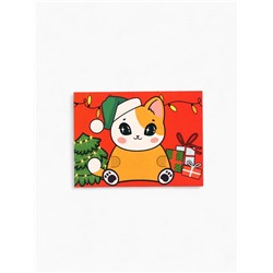 Сладкий детский новогодний подарок «Замурчательного года», конфеты + заготовка для открытки, 500 г