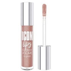 LUX visage ICON lips glossy volume №507 Блеск д/губ с эфф.объема Натурал./6