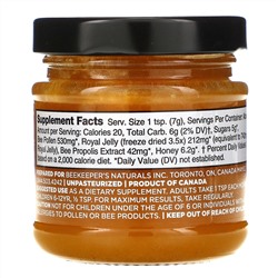 Beekeeper's Naturals, B. Powered Superfood Honey, 4.4 oz (125 g)