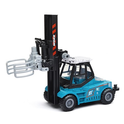 Машина "Вилочный погрузчик" с автоцистерной (свет, звук) в коробке