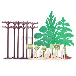 Железная дорога "Грузовой ретро-поезд" на батарейках, в коробке