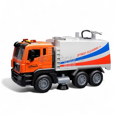 Машина "Водовоз" 1:10 (свет, звук) в коробке