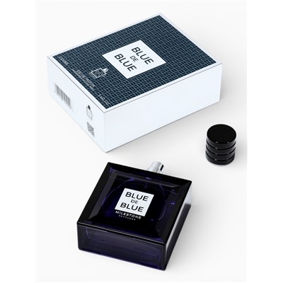 Парфюмерная вода мужская Milestone BLUE DE BLUE, 100 мл (по мотивам Bleu De Chanel)