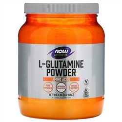 Now Foods, Sports, L-Glutamine Powder, 2,2 фунта (1 кг)