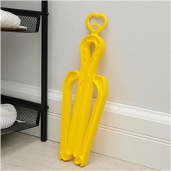 Держатель для голенищ обуви складной, 33(50.5)×7.5 см, цвет МИКС