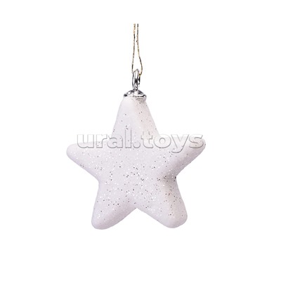 Набор новогодних украшений "Зимняя сказка" 3-6см*42шт