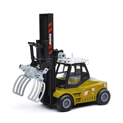 Машина "Вилочный погрузчик" с автоцистерной (свет, звук) в коробке