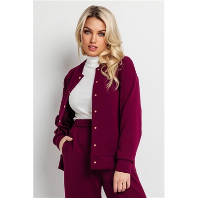 Жакет женский  4471Т/01/Бордовый