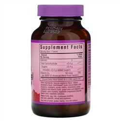 Bluebonnet Nutrition, Earth Sweet Chewables, витамин D3, со вкусом малины, 2000 МЕ, 90 жевательных таблеток