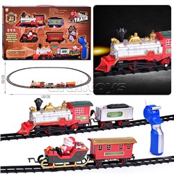 Железная дорога "Рождество" р/у, 27 MHz, в коробке