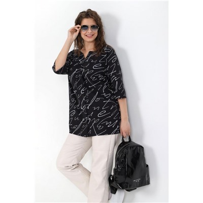 Блузка Мода-2 (Черный)