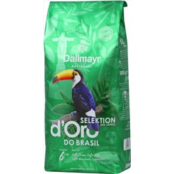 Dallmayr. Crema d’Oro Brasil (зерновой) 1 кг. мягкая упаковка