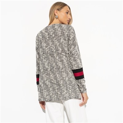 Туника с контрастным декором, Удар шиком