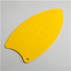 Подставка для утюга Доляна, силикон, 26.5×14 см, серая