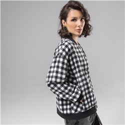 Бомбер из мягкой ткани, Движение вперед (интересная штучка)