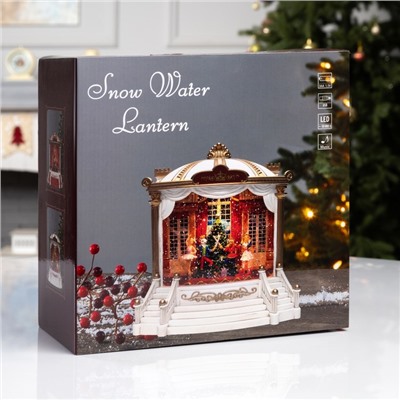 Фигура светодиодная «Сказочный театр», 23.2×10.7×21.6 см, музыка, батарейки ААх3 (не в комплекте), USB, свечение тёплое белое