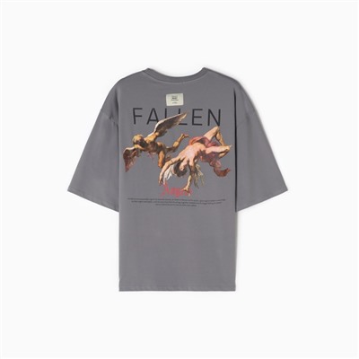 Футболка мужская MIST Angels, серый, р. 50