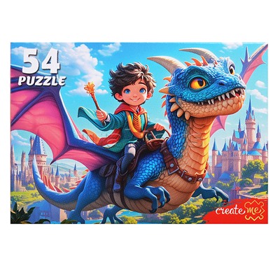 Пазлы 54 "Милые истории" (8 шт в шоубоксе)