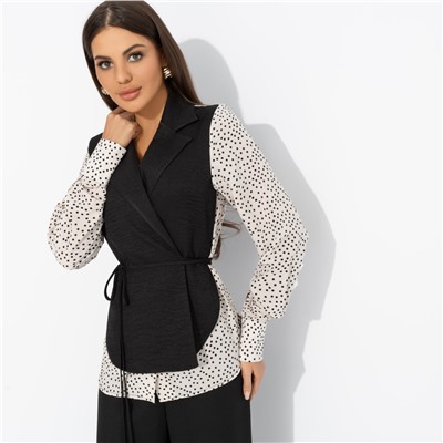 Рубашка с подплечниками, Собрание идей (polka dots)